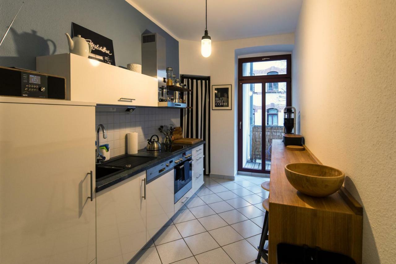 Apartment Waldstrassenviertel ไลป์ซิก ภายนอก รูปภาพ