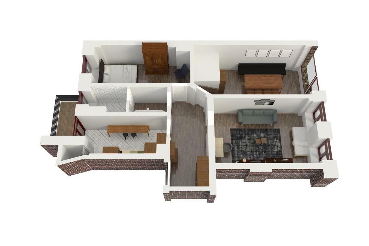 Apartment Waldstrassenviertel ไลป์ซิก ภายนอก รูปภาพ
